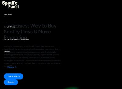 SpotifyPanel.com | Music Services Main Provider
